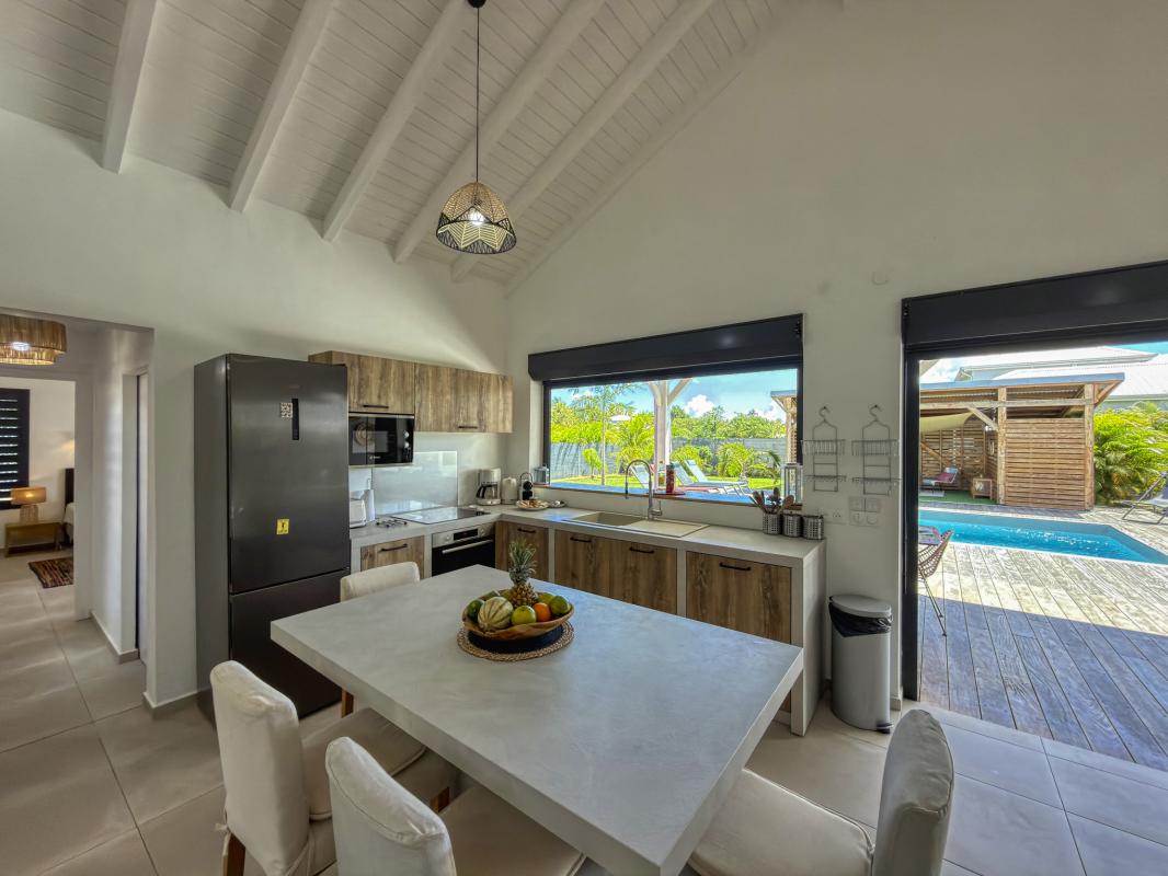 18.Location villa avec piscine Saint François Guadeloupe